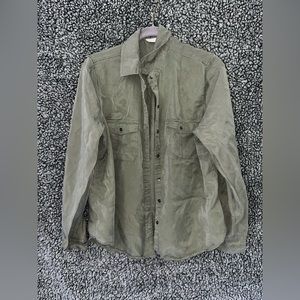 Aeropostale- Green ButtonUp
